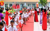 Những hình ảnh đẹp về lễ khai giảng năm học mới tại Hà Nội